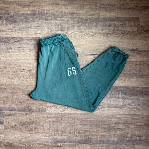 Gymshark Teal Collegiate Joggers Sweatpants Size XL - Picture 1 of 6